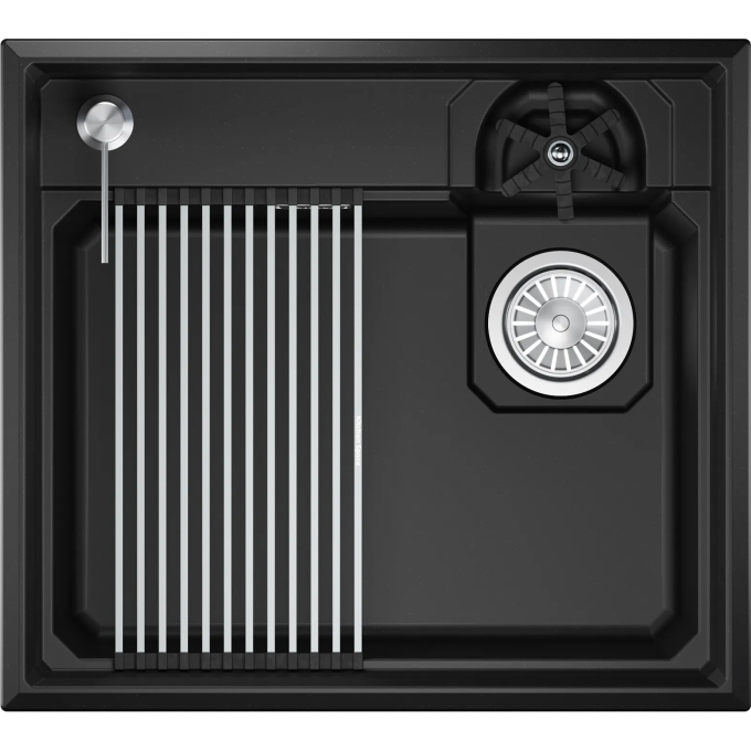 Кухонная мойка GRANULA KS-5807R ШВАРЦ кварц 5807R SHBAPC