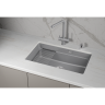 Кухонная мойка GRANULA KS-7303iU АЛЮМИНИУМ кварц 7303iU-1 ALYUMIHIYM